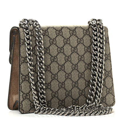 Gucci GG Supreme Monogram Mini Dionysus Shoulder Bag Taupe 2 of 6