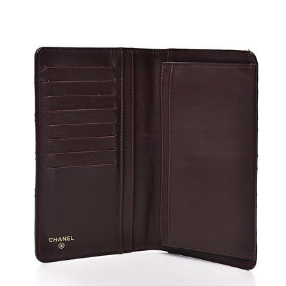 Chanel Aged Calfskin Quilted Reissue Yen Wallet Black 4 of 13