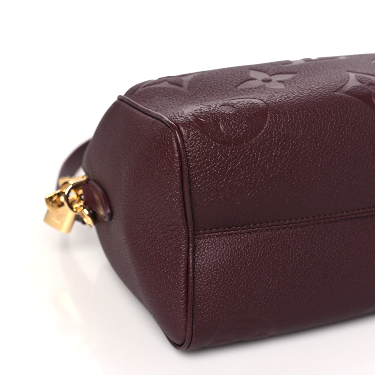 Louis Vuitton Empreinte Monogram Giant Speedy Bandouliere 25 Wine 8 of 9