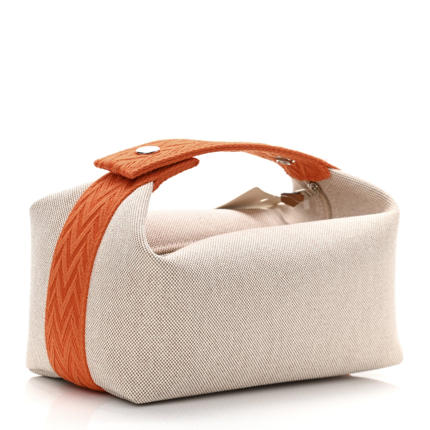 Canvas Small Bride-A-Brac Pouch Natural Orange