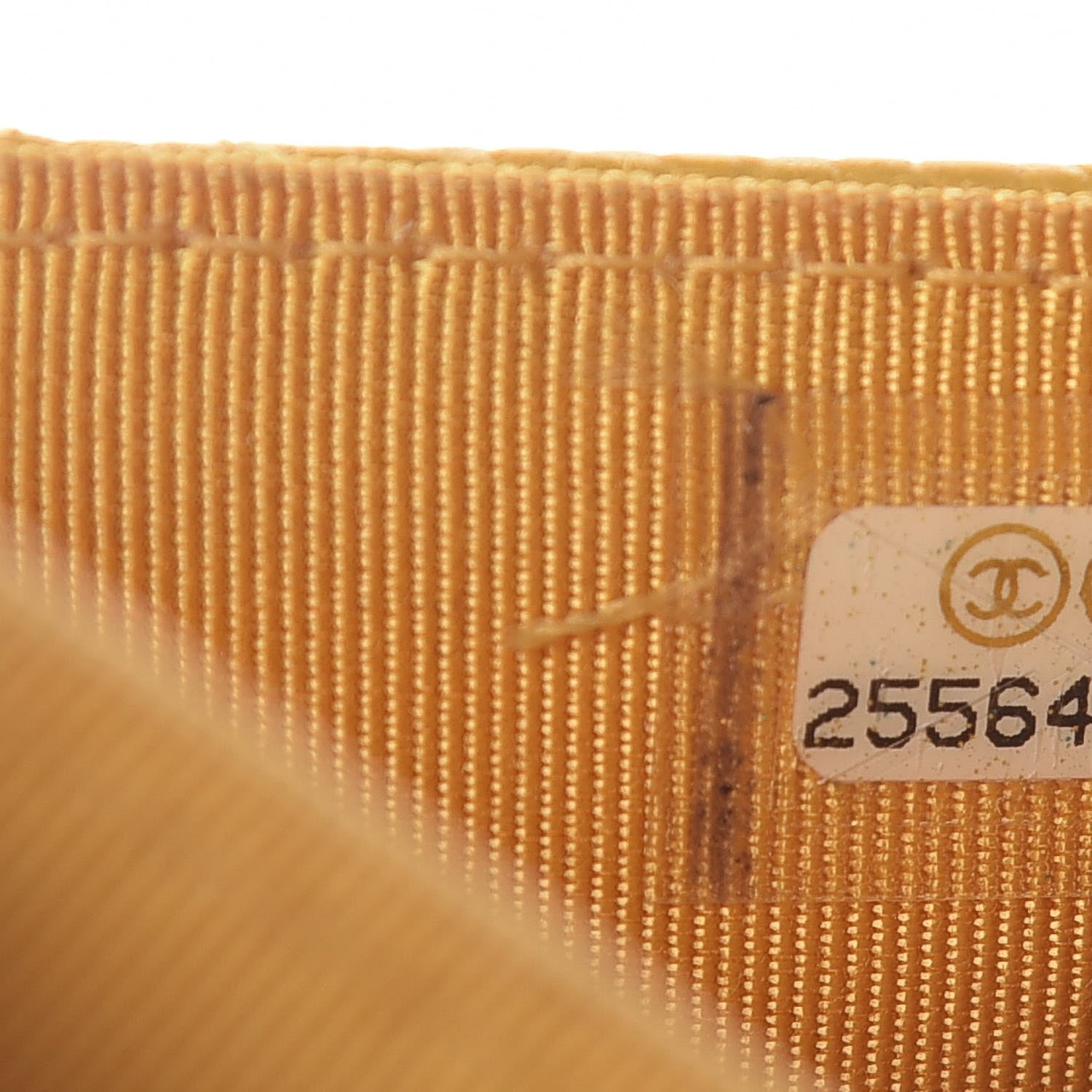 Chanel Caviar Quilted Flap Card Holder Yellow 10 of 11