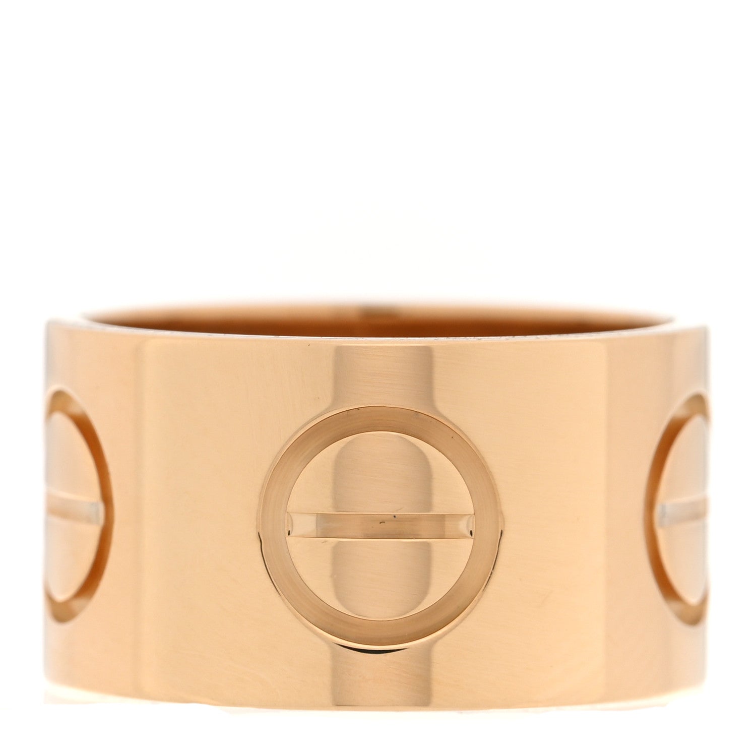 Cartier 18K Yellow Gold 11mm LOVE Ring 54 7 1 of 4
