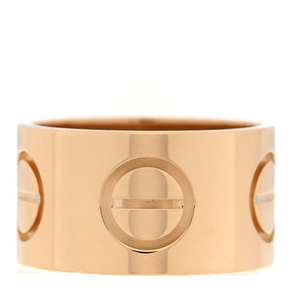 Cartier 18K Yellow Gold 11mm LOVE Ring 54 7 1 of 4