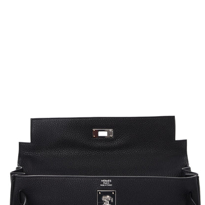 Hermes Togo Kelly Retourne 32 Black 8 of 39