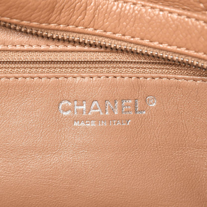 Chanel Caviar Quilted CC Timeless Bowler Dark Beige 6 of 7