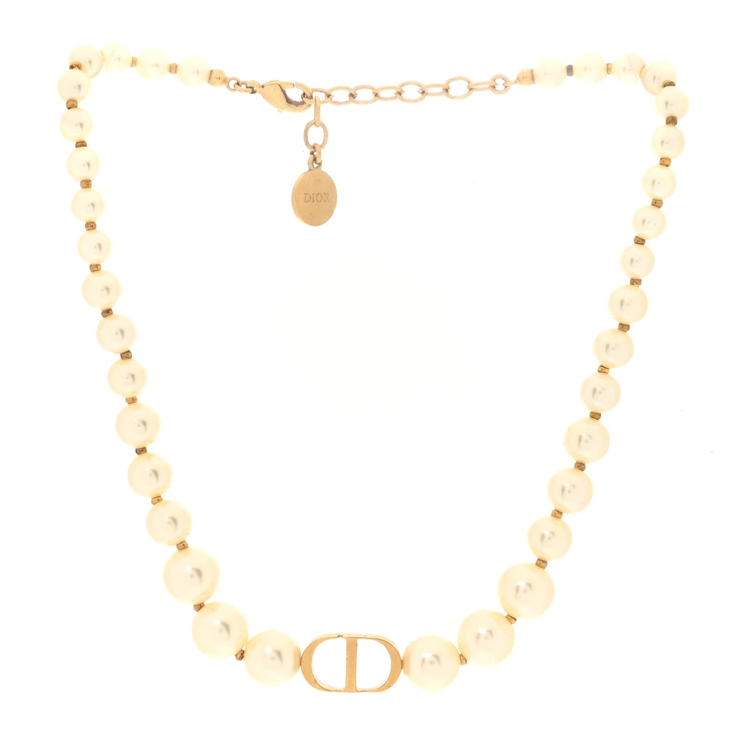 Pearl 30 Montaigne Choker Necklace Gold
