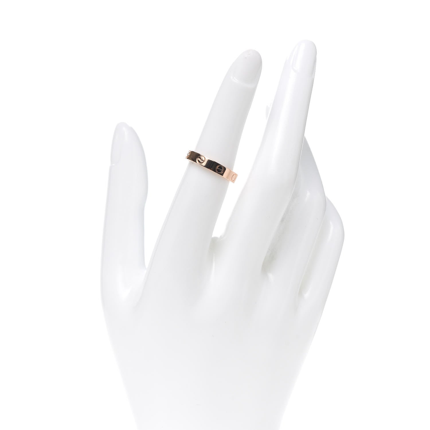 Cartier 18K Pink Gold 3.5mm LOVE Wedding Band Ring 52 6 2 of 4