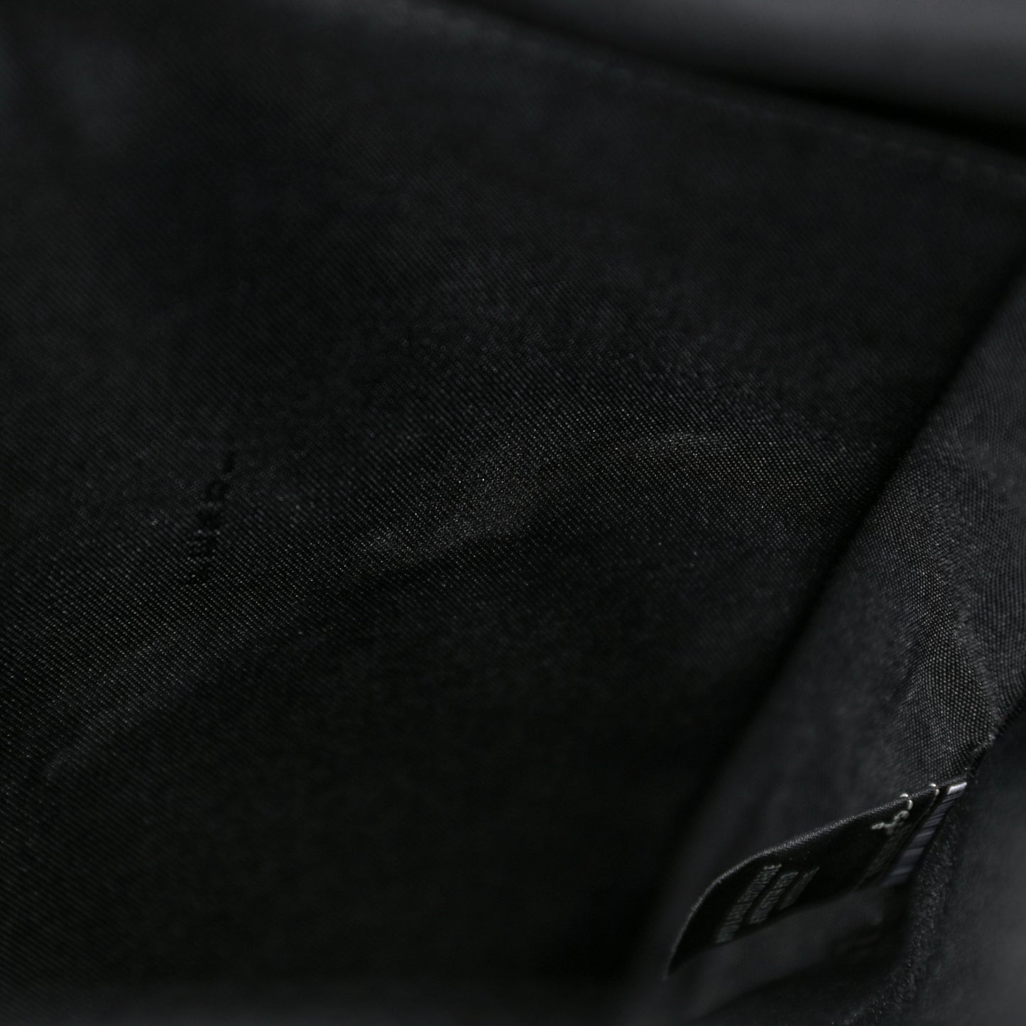 Nylon Stamp Patch Cross Strap Backpack Black Maya
