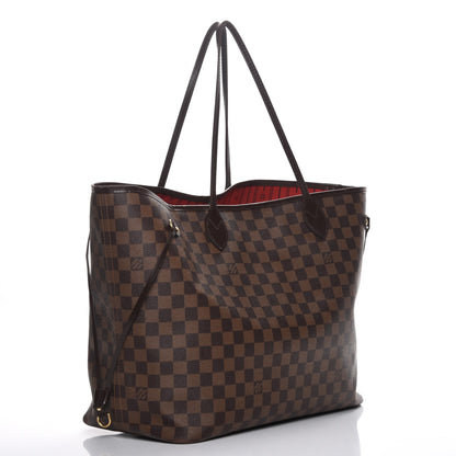 Louis Vuitton Damier Ebene Neverfull GM 3 of 9