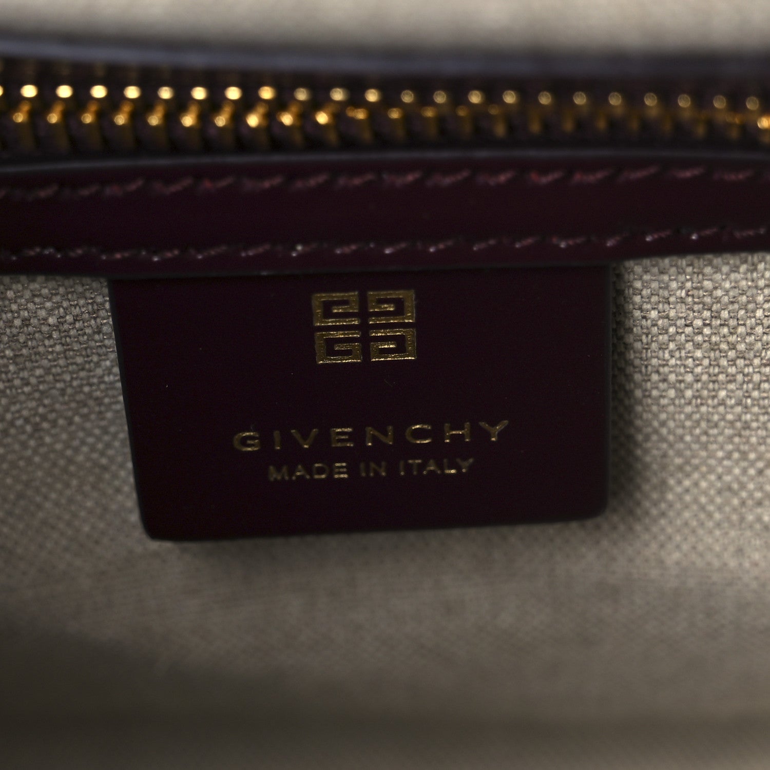 Givenchy Box Calfskin Mini Lock Antigona Oxblood Red 6 of 10