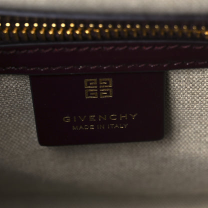 Givenchy Box Calfskin Mini Lock Antigona Oxblood Red 6 of 10