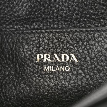 Prada Vitello Phenix Crossbody Bag Black 6 of 8