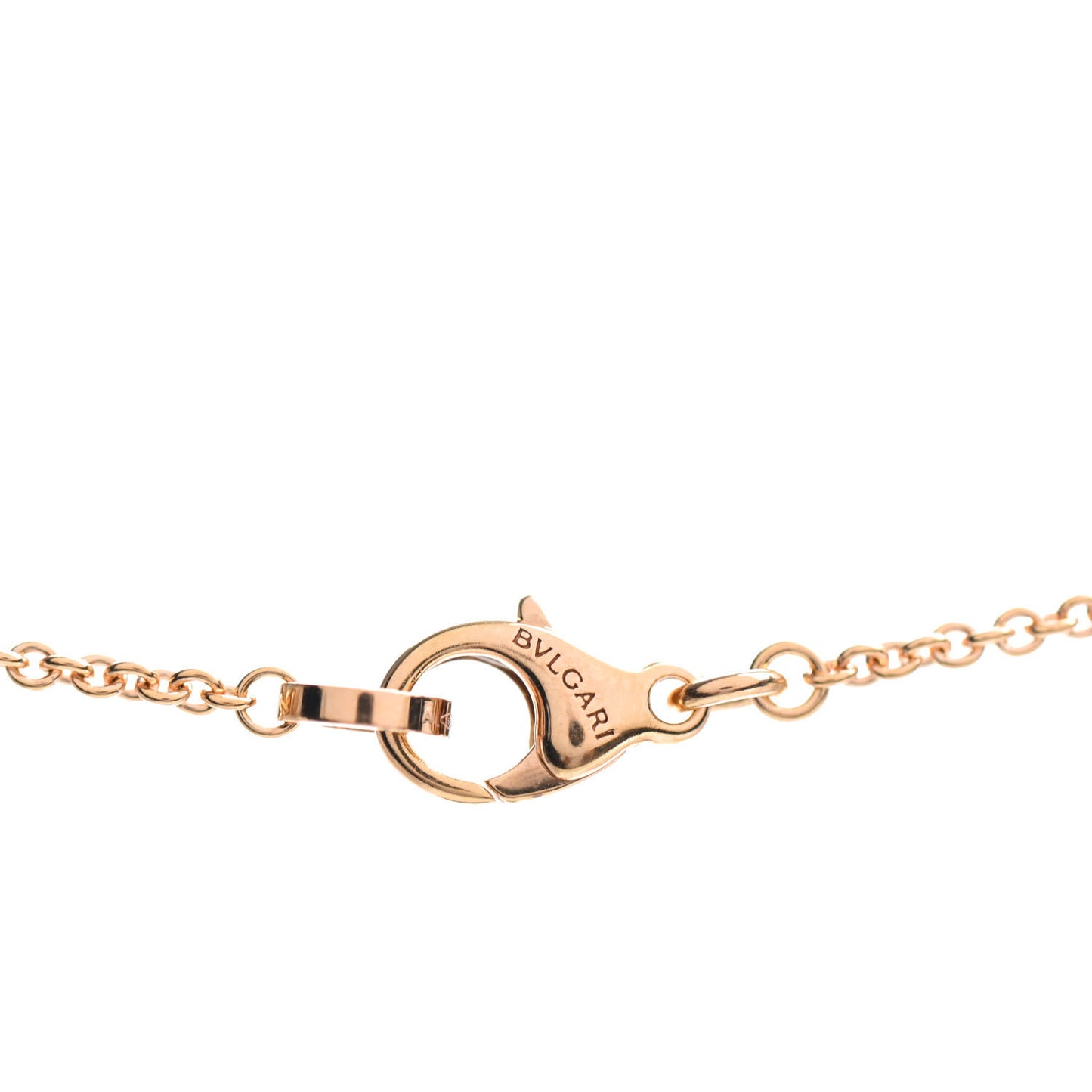 18K Rose Gold Black Ceramic B.Zero1 Pendant Necklace