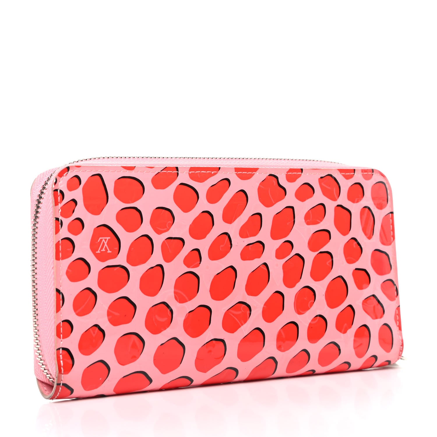 Louis Vuitton Vernis Jungle Dots Zippy Wallet Sugar Pink Poppy 3 of 6