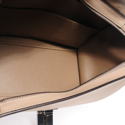 Celine Drummed Leather Suede Mini Trapeze Dune 6 of 7