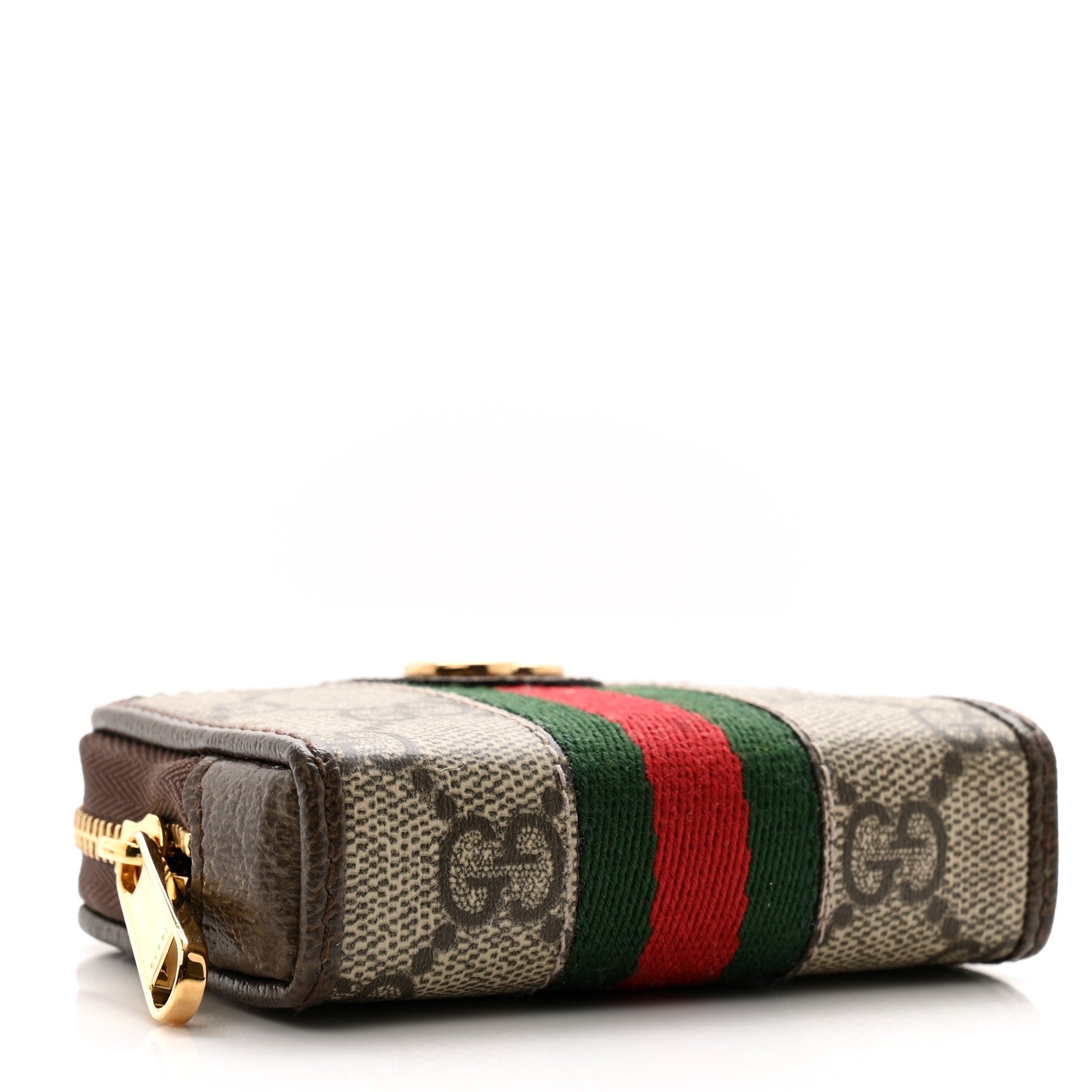 Gucci GG Supreme Monogram Web Ophidia Playing Card Case Beige New Acero 5 of 9
