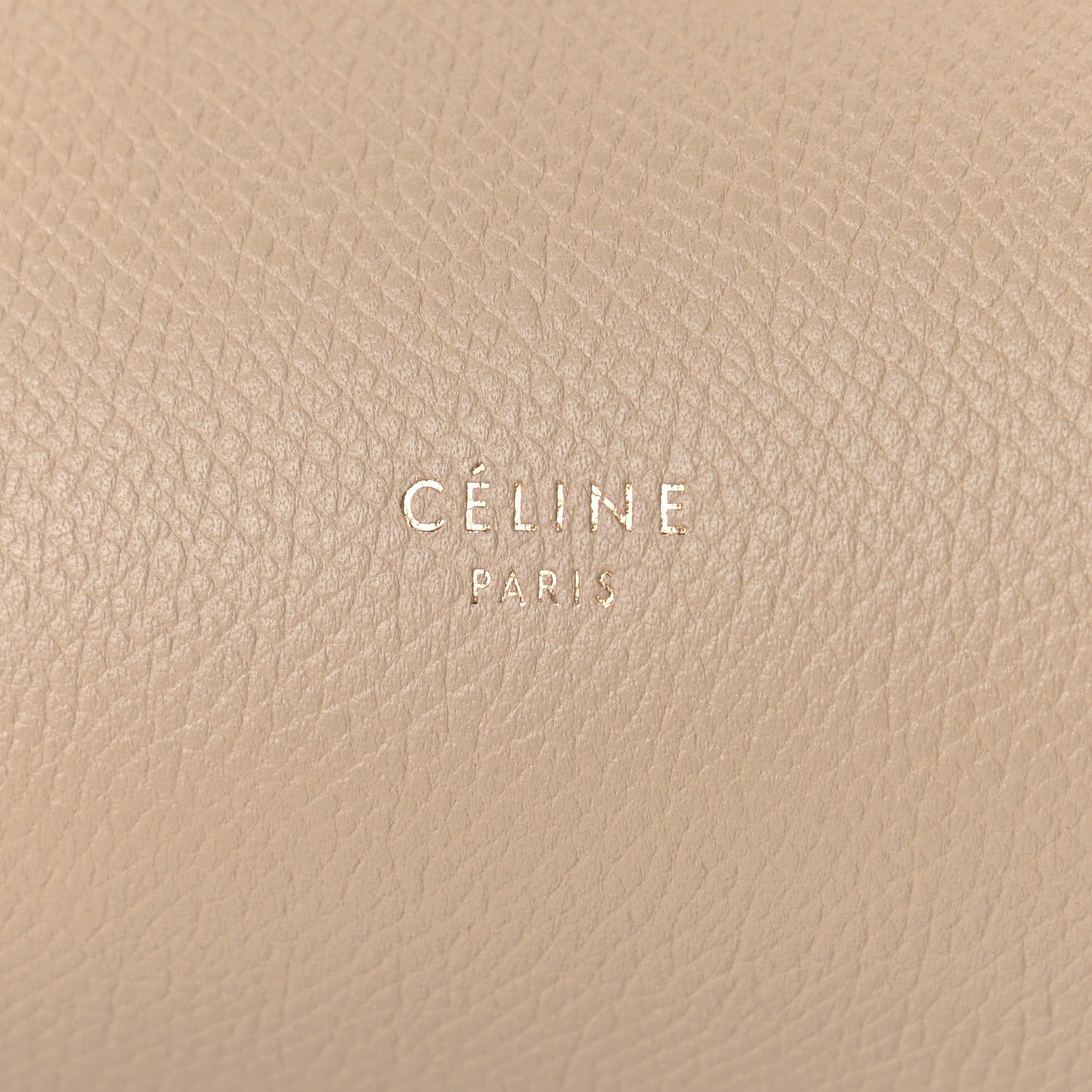 Grained Calfskin Mini Belt Bag Light Taupe