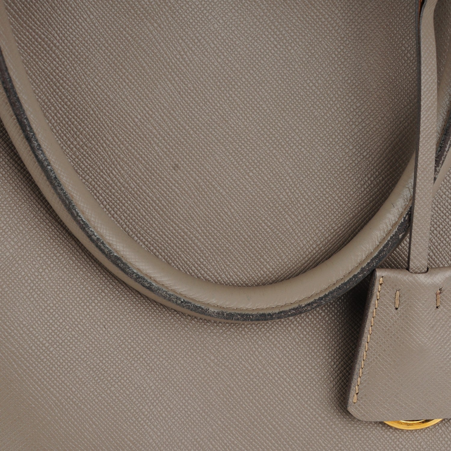 Prada Saffiano Lux Large Tote Pomice 9 of 10