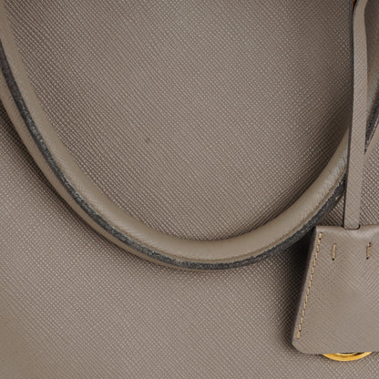 Prada Saffiano Lux Large Tote Pomice 9 of 10