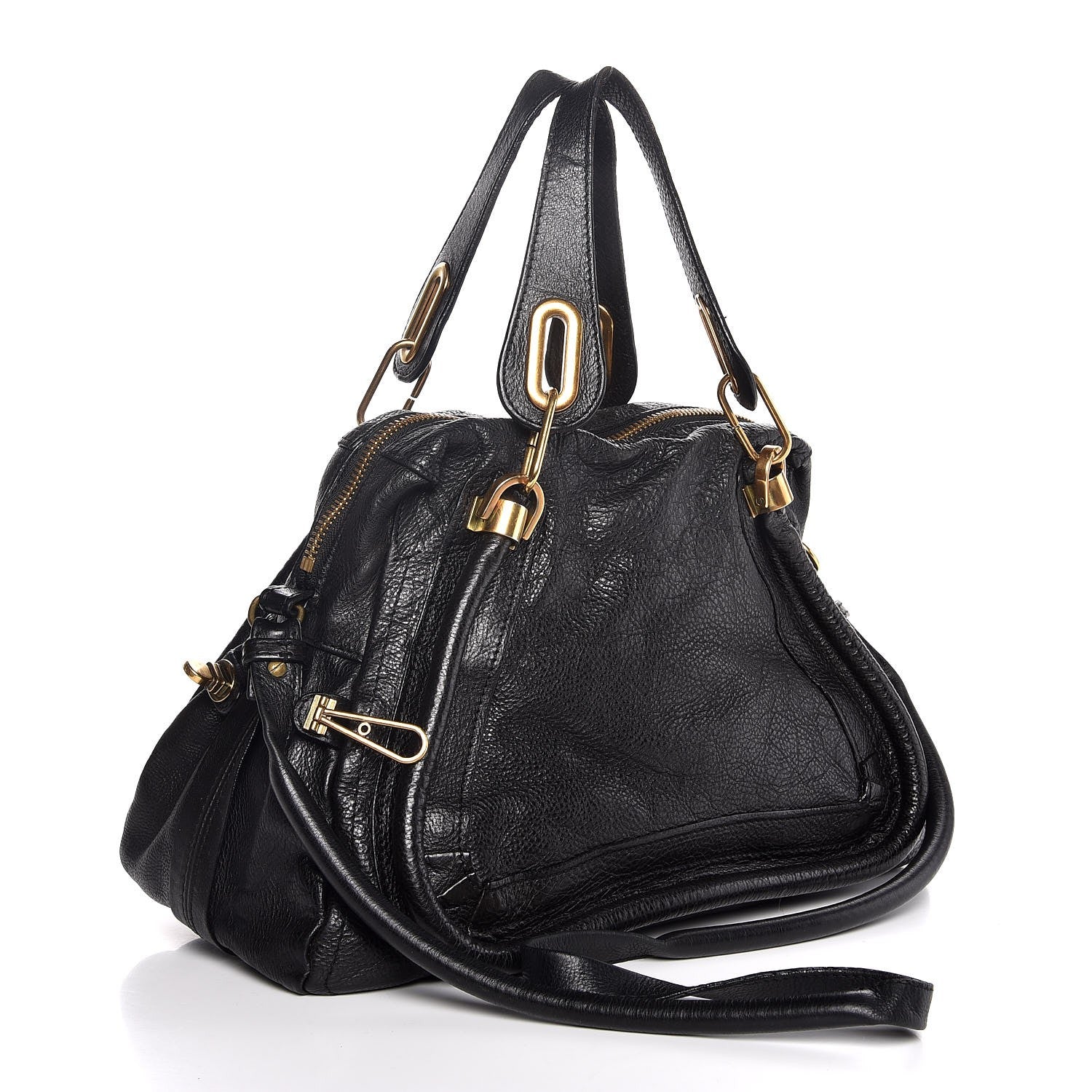 Chloe Calfskin Medium Paraty Black 3 of 9