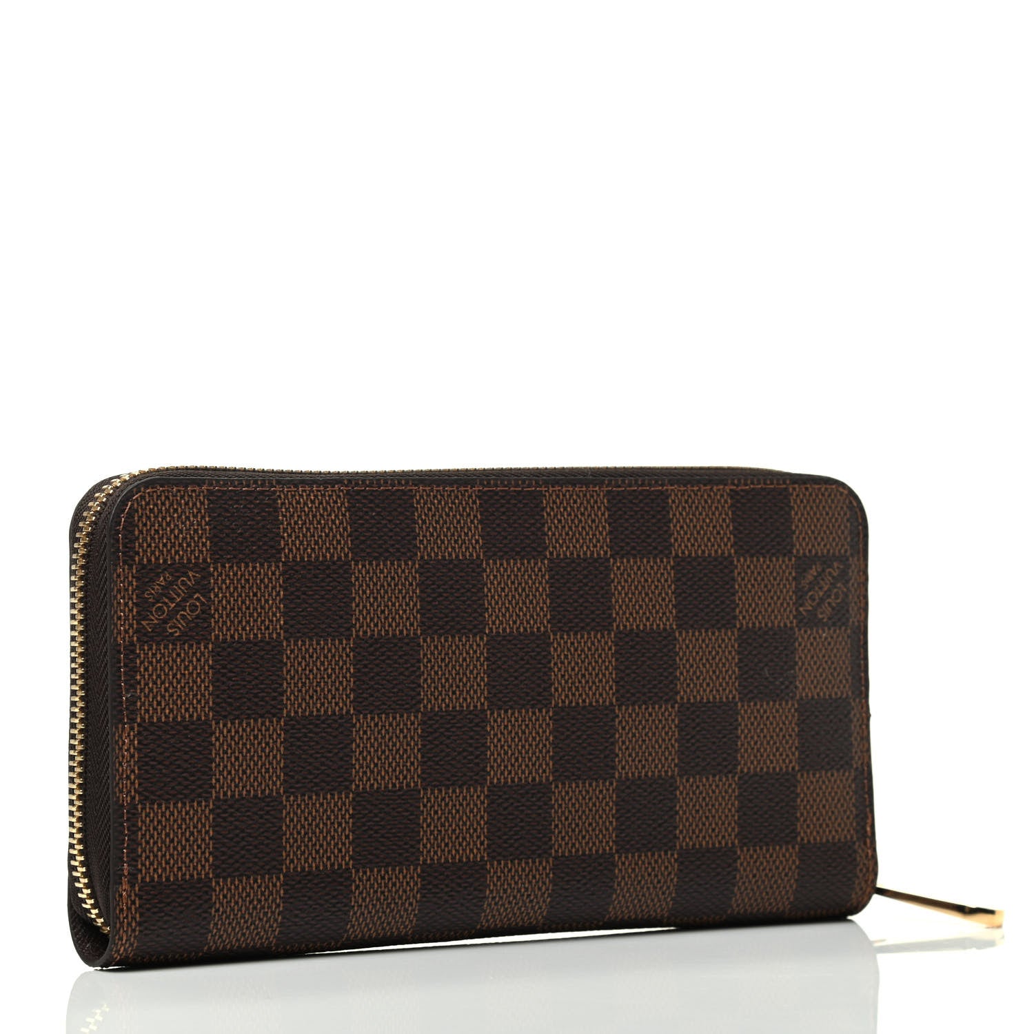 Louis Vuitton Damier Ebene Zippy Wallet 2 of 3