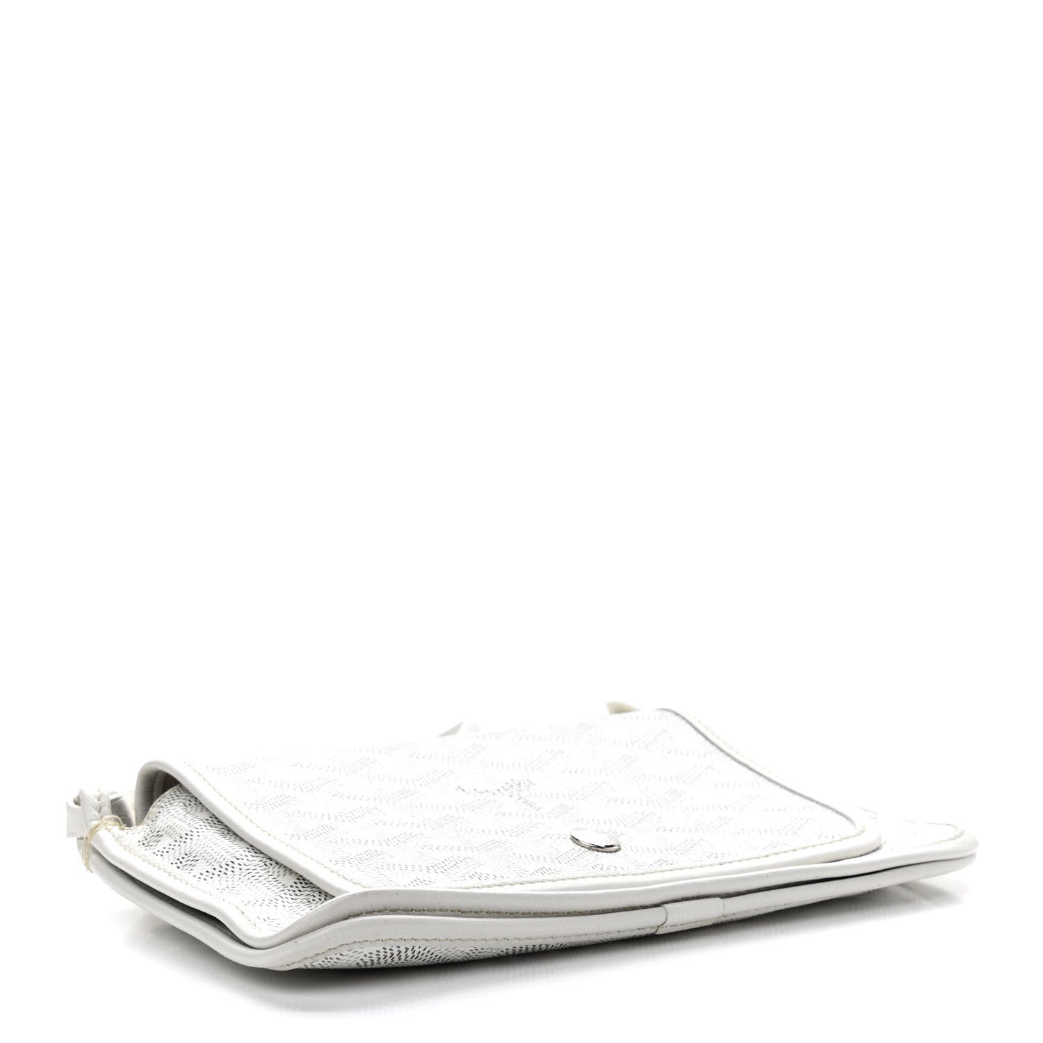 Goyard Goyardine Plumet Wallet Clutch White 3 of 12