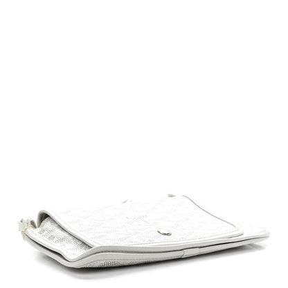 Goyard Goyardine Plumet Wallet Clutch White 3 of 12