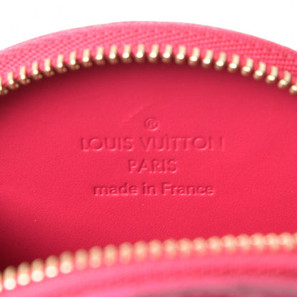 Louis Vuitton Vernis Roses Chapeau Coin Purse Rose Pop 6 of 8