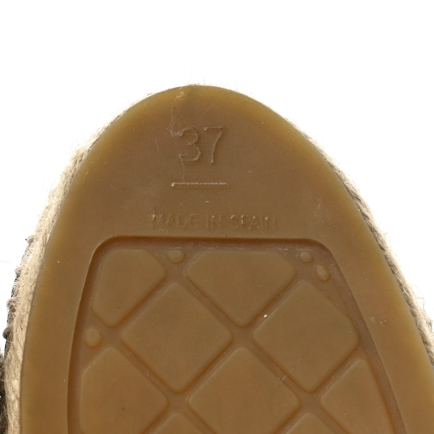 Chanel Lambskin CC Espadrilles 37 Black 10 of 12