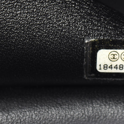Chanel Patent Quilted Jumbo Double Flap Black 12 of 14
