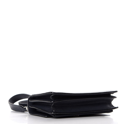 Saint Laurent Grained Calfskin Medium Monogram Sunset Navy Blue 3 of 9