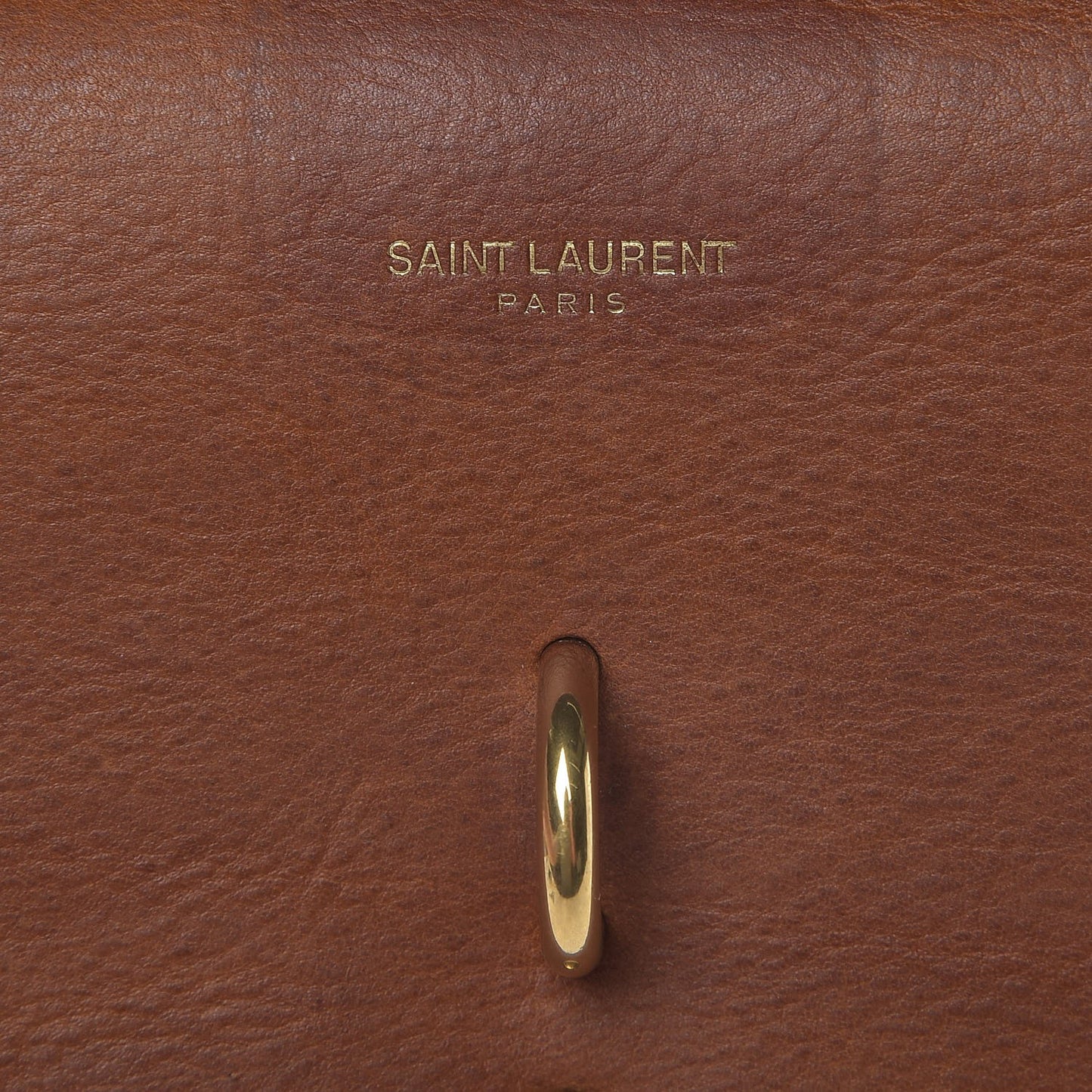 Calfskin Whipstitch Toy Charlotte Messenger Bag Cognac
