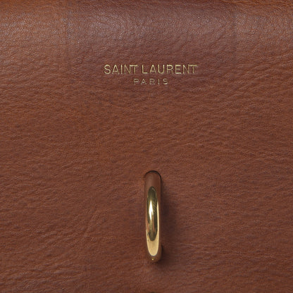 Saint Laurent Calfskin Whipstitch Toy Charlotte Messenger Bag Cognac 6 of 10