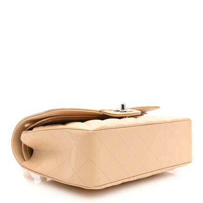 Chanel Caviar Quilted Small Double Flap Beige 4 of 11