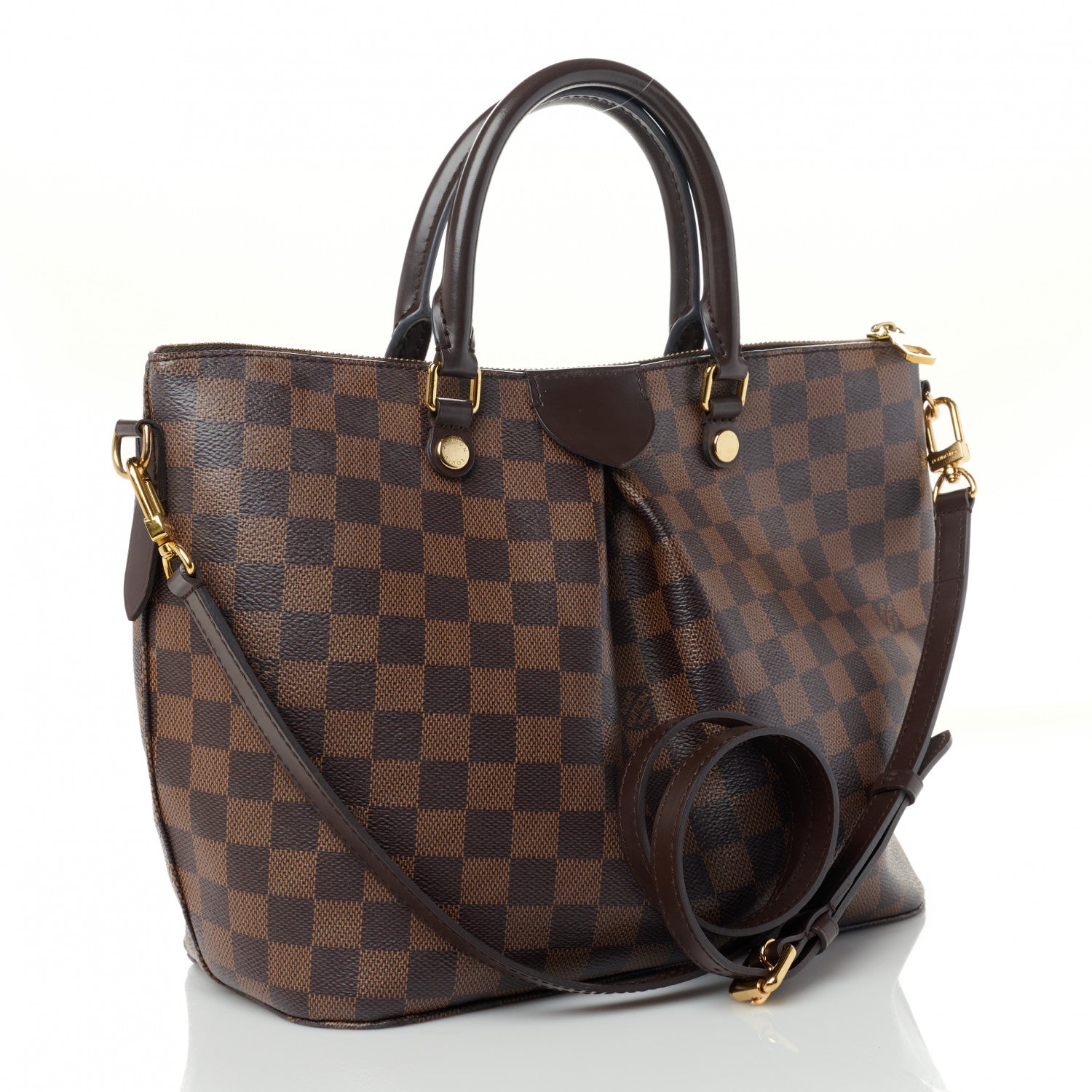 Louis Vuitton Damier Ebene Siena MM 2 of 12