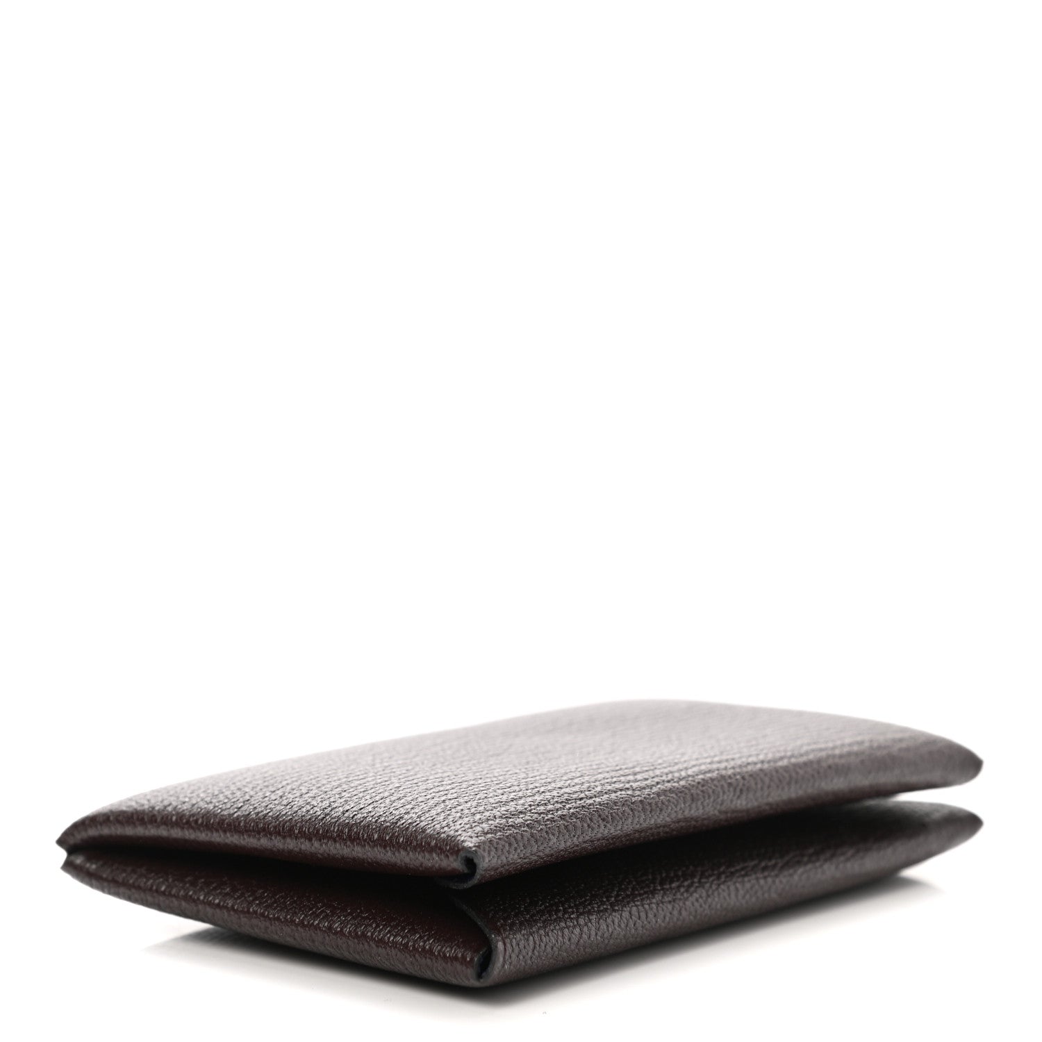 Hermes Chevre Mysore Verso Calvi Card Case Rouge Sellier Bleu Electrique 4 of 8