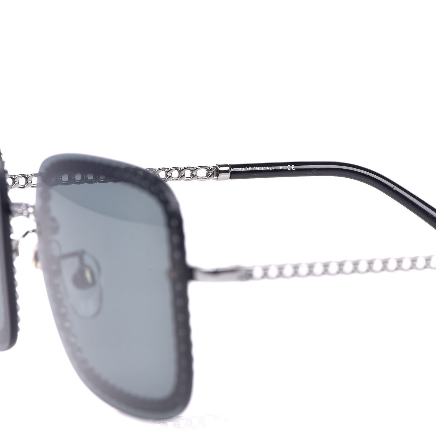 Square Removable Chain Sunglasses 4244 Grey