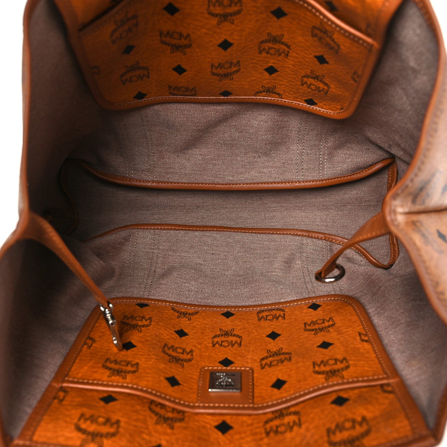 Visetos Shopping Tote Cognac