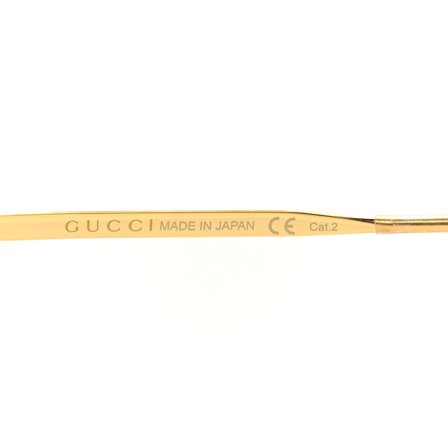 Aviator Sunglasses GG0953S Gold Light Blue