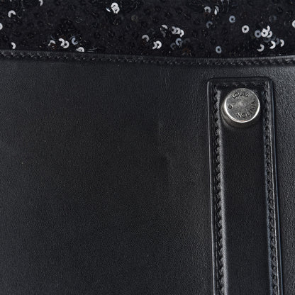 Louis Vuitton Sequin Monogram Sunshine Express Speedy Black 13 of 13