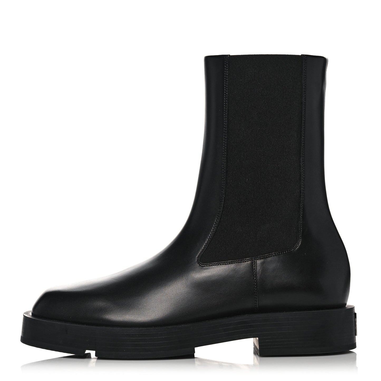 Square Chelsea Boots 40 Black