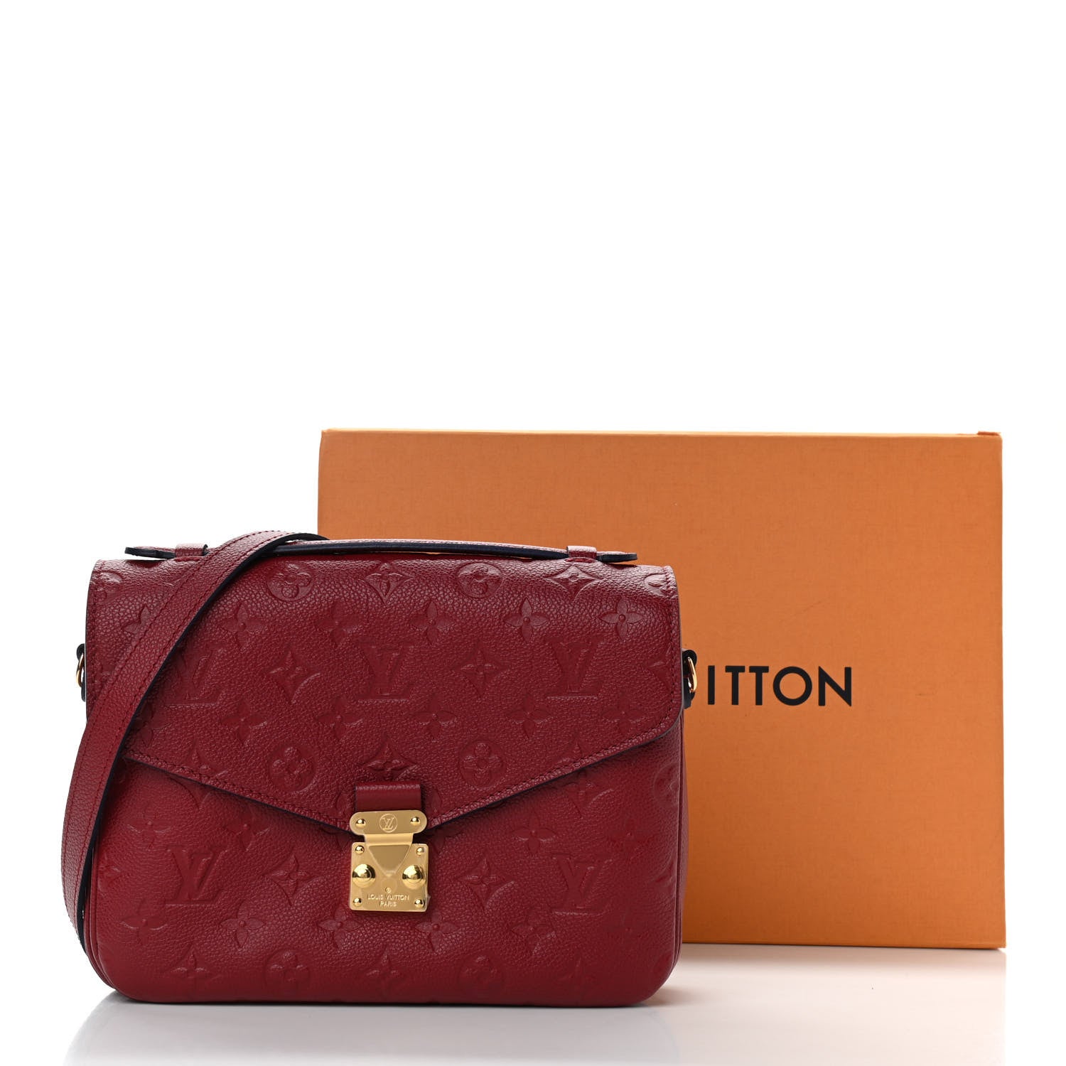 Louis Vuitton Empreinte Pochette Metis Cherry Berry 12 of 12