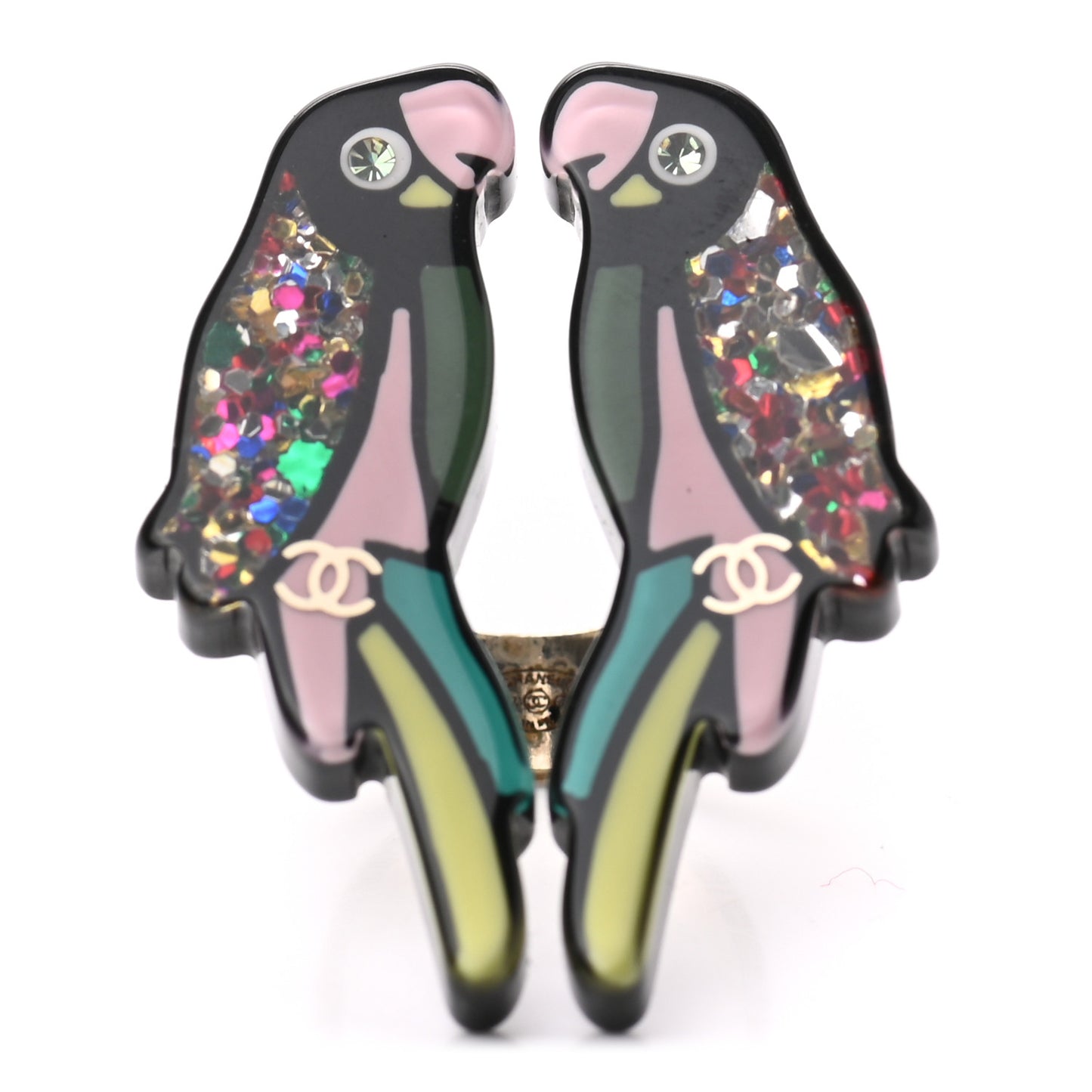 Resin Parrot CC Ring 52 6 Multicolor