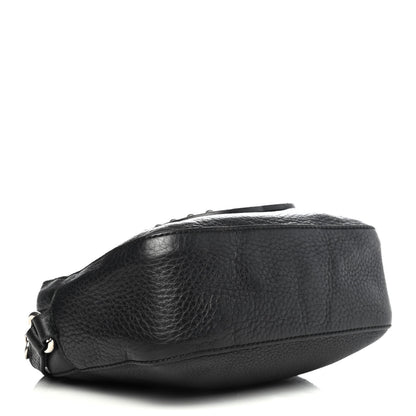Gucci Pebbled Calfskin Studded Small Soho Disco Bag Black 3 of 4