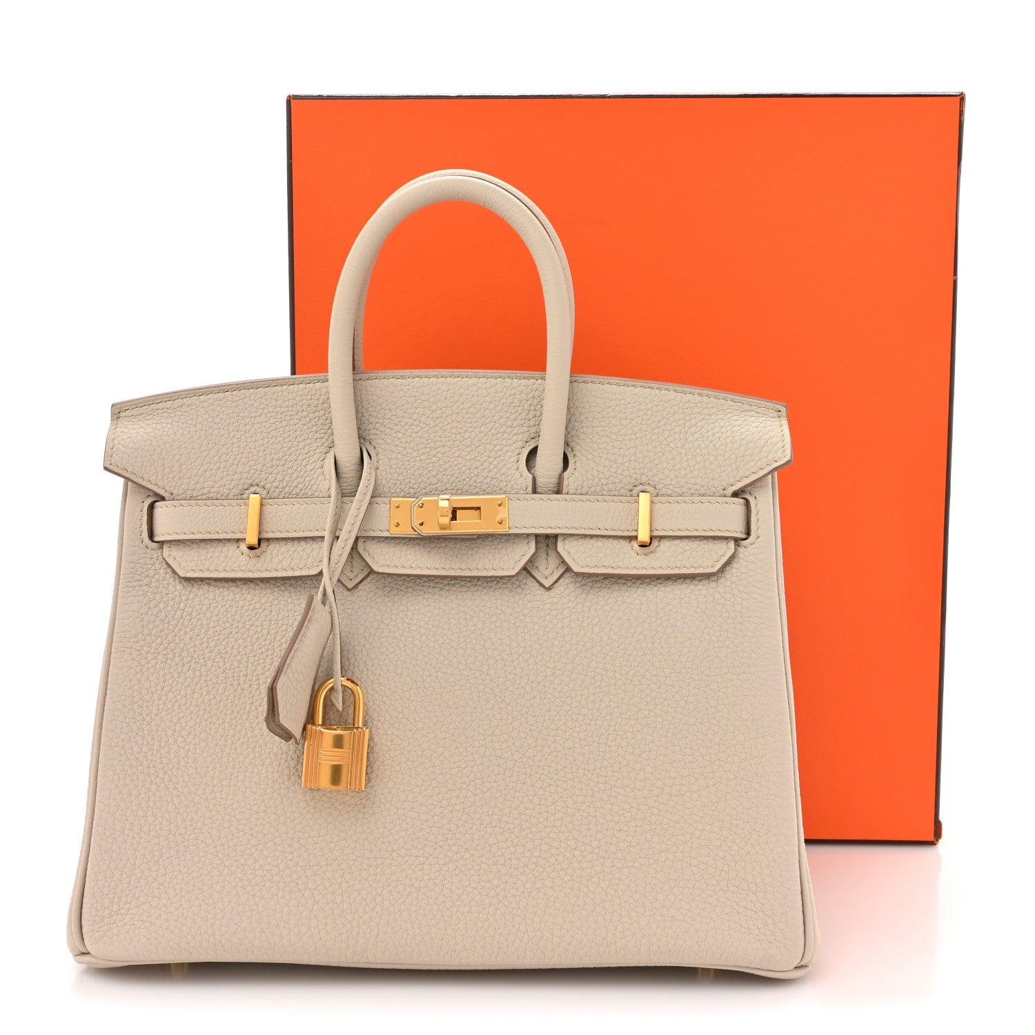Hermes Togo Birkin 25 Beton 11 of 11