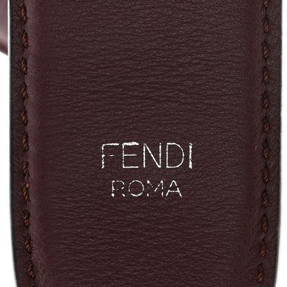 Fendi Vitello Dolce Plexiglass Bi-Color Studded Strap You Lagun Bordeaux Multicolor 4 of 6
