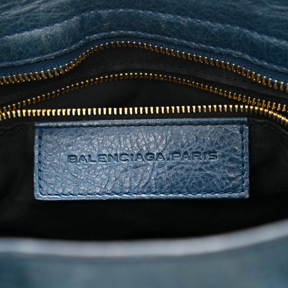 Balenciaga Agneau Giant 12 Gold Hardware City Bleu Mineral 7 of 13