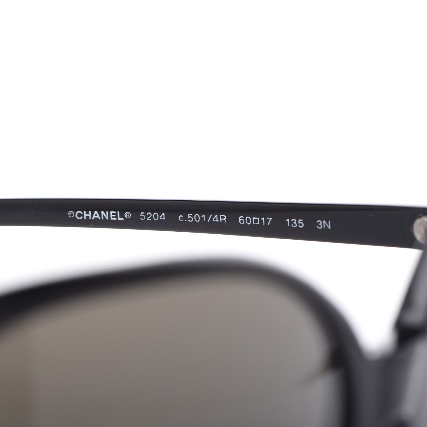 Oversized CC Sunglasses 5204 Black