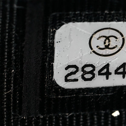 Chanel Caviar Quilted CC Zip Card Holder Black 9 of 9