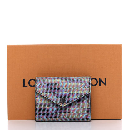 Louis Vuitton Monogram LV Pop Zoe Wallet Blue 8 of 8